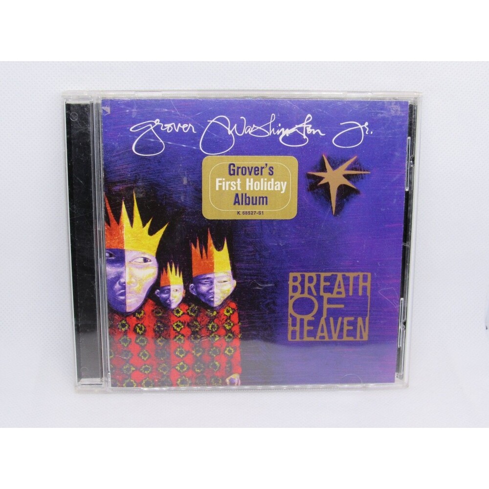 Grover Washington Jr. Breath of Heaven CD Jazz Christmas Album